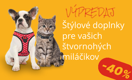 Štýlové doplnky pre vašich štvornohých miláčikov